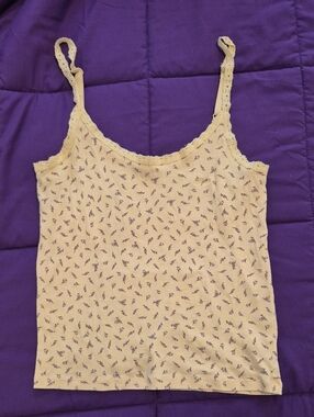 PINK Victoria's Secret Floral Lace Cami
